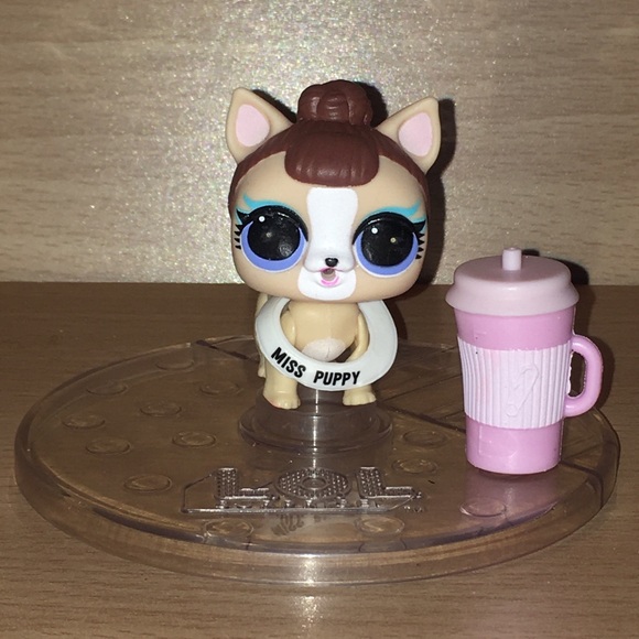 Original Miss Puppy Pet LOL Surprise Pets Dog with SEALED SAND + Sash and Bottle - Picture 2 of 4